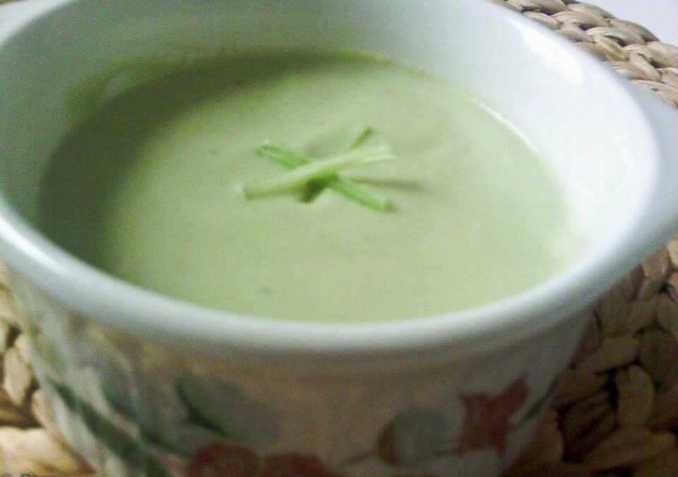 CREMA DE HINOJO Y ZUCCHINI