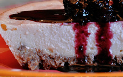 Pastel de queso vegano auténtico glutenfree en 7 pasos