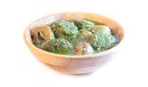 12 alcachofas con salsa de pesto