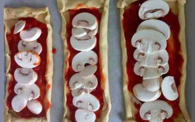 TOSTA DE VERDURAS