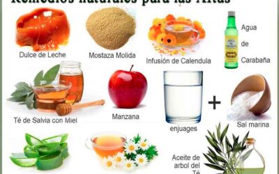 REMEDIOS PARA LLAGAS BUCALES O AFTAS