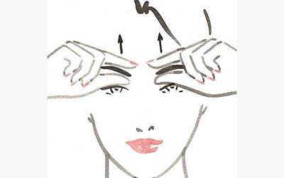 MASAJE PARA OJOS CANSADOS