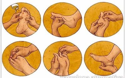 Masajear los pies 1 método asombroso