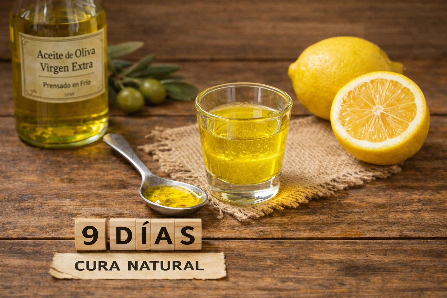 Depuración del Hígado con Aceite de Oliva y limón